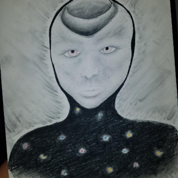 Drawing Of An Alien
