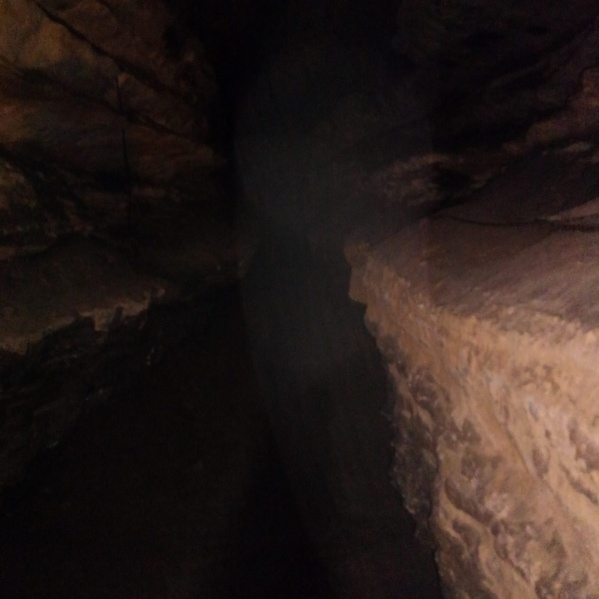 A paranormal mist caught on camera on 9-11-21 in the Mark Twain cave in Hannibal Mo.